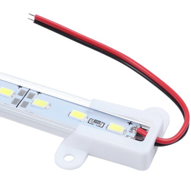 Sonline 50CM 5630 Dia 36 SMD LED blanco de aluminio rigido de Gaza Bar lampara de luz
