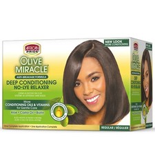 AFRICAN PRIDE OLIVE MIRACLE REGULAR DEEP CONDITIONING ANTI-BREAKAGE