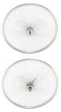 26" 144 SPOKE CHROME PLATED VINTAGE LOWRIDER FRONT  COASTER WHEEL 14G 3/8 AXLE.