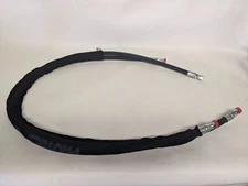 Pair of Eaton Aeroquip Hydraulic Hoses GH781-6 in Protec Sleeve 5ft Hoses (66)