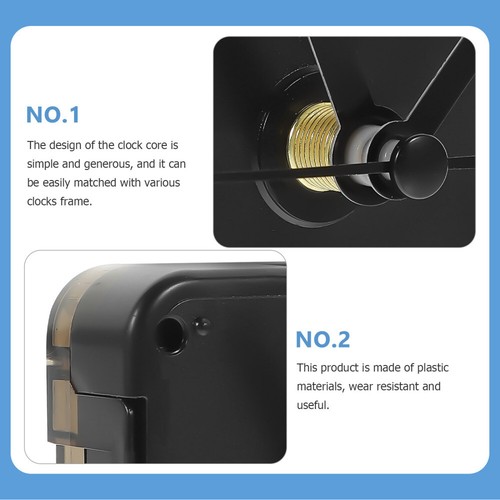 Wall Clock Movement Diy Mechanism Parts Hour and Minute Hands Kit - Picture 9 of 12