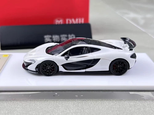 DMH 1:64 weiß P1 Super Racing Sports Diecast Resin Auto Modell Sammlung - Bild 6 von 7
