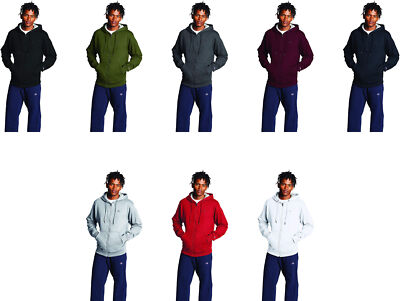 #ad Champion Men#x27;s Powerblend Fleece Full Zip Hoodie with C Logo $60.09