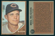 (48605) 1962 Topps 242 Mel McGaha Indians-EM