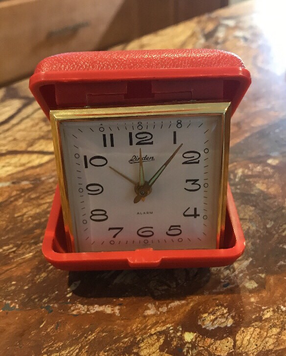 Vintage Linden Travel Alarm Clock (Made in Japan) | eBay