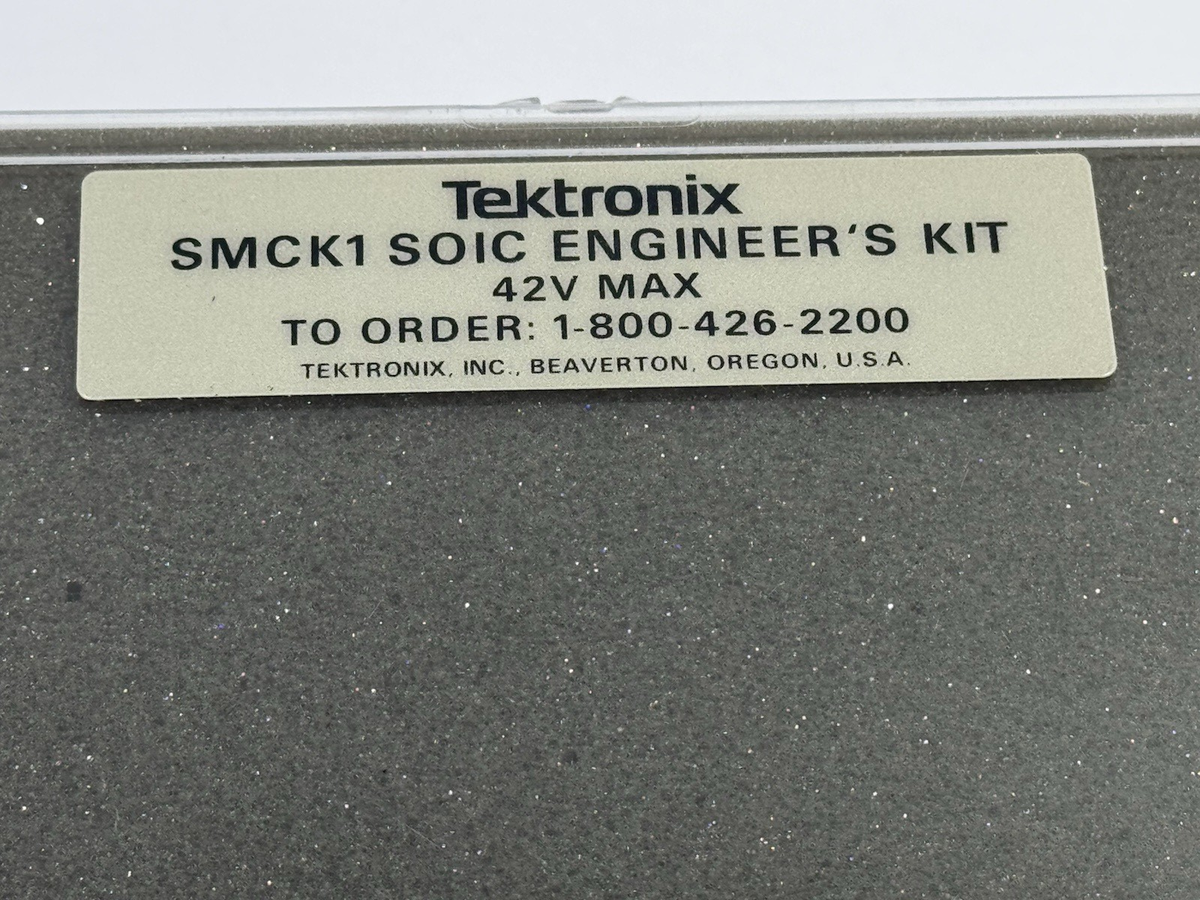 Tektronix SMCK1 SOIC Engineer's Kit 42V Max | eBay