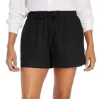 Gap Women's Linen Short Size M Black