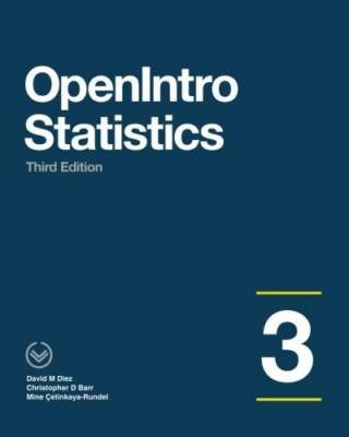 OpenIntro Statistics: Third Edition (CreateSpace) - Paperback - GOOD