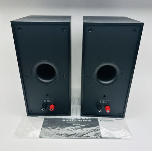 Klipsch Reference R-40M Pair Bookshelf Speakers - Picture 3 of 5
