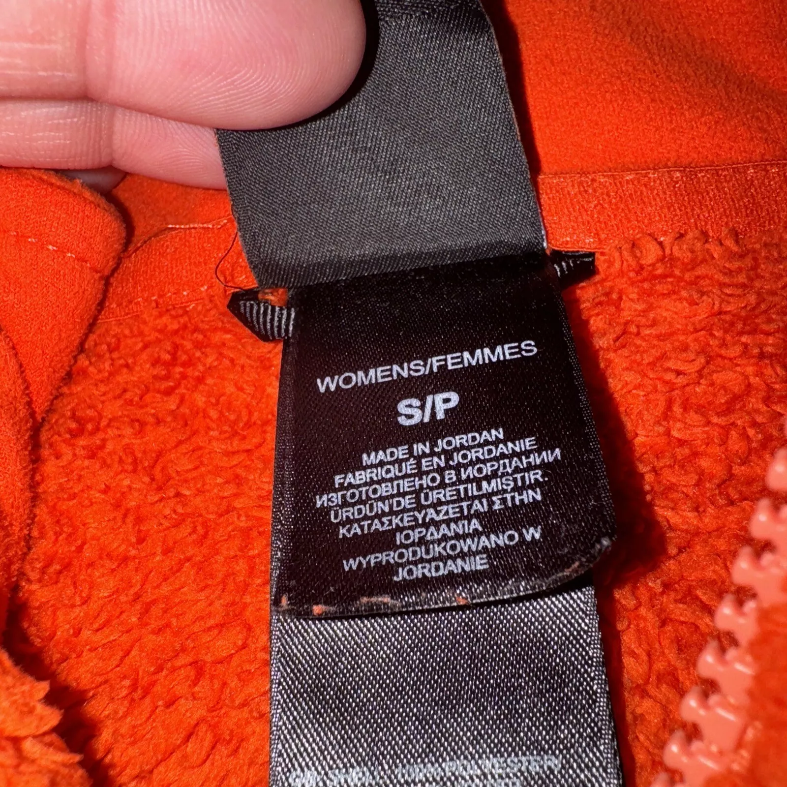 north-face fleece full zip pockets jacket