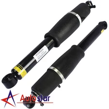 Pair Rear Air Suspension Strut Shocks For 2000-2013 Chevy GMC Cadillac Escalade