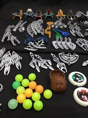 mærke konsonant farvestof Lego Bionicle Inika Swords,Weapons Ball Shooter,disc Launcher,discs,balls,Kraata  | eBay