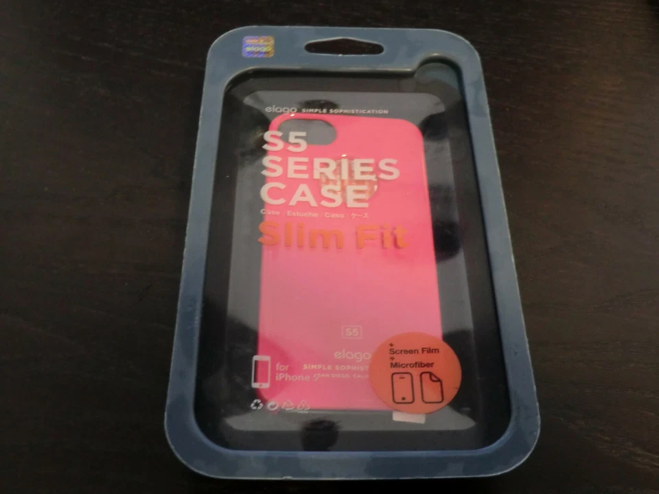 ELAGO Slimfit Case iPhone SE/5/5S + HD Professional Extreme  Clear Film NEW - Image 2 of 4