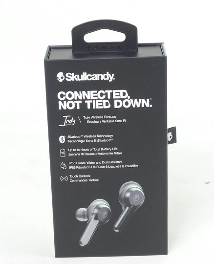 Skullcandy Indy True Wireless in Ear Bluetooth Earbuds S2SSW M003 Black A