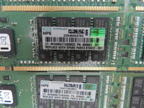 Samsung 32GB M393A4K40BB1-CRC0Q DDR4-2400 REG ECC Server Memory (Lotof 10) - Picture 3 of 4