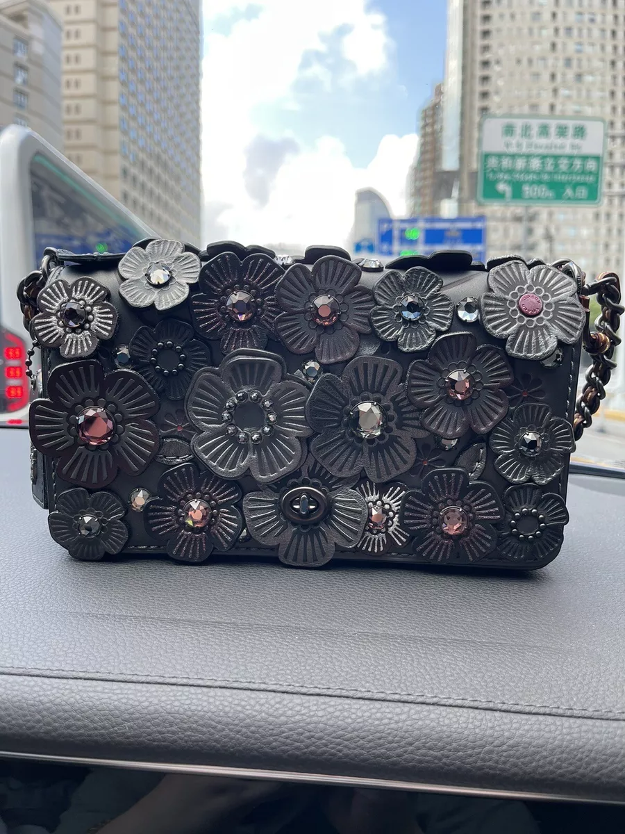 Coach dinky flower hot sale