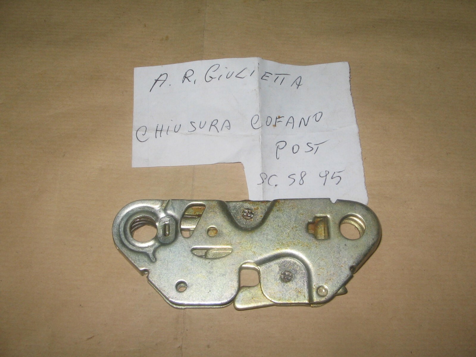 Leva Di Chiusura Sicurezza Cofano Per Alfa Romeo 159 E Brera - In ABS, Facile Installazione - Foto 6