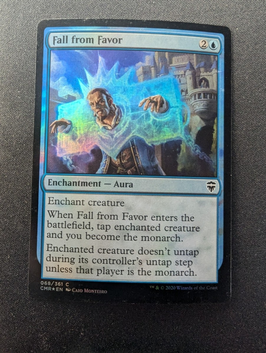 FALL FROM FAVOR FOIL #68 MTG Commander Legends | eBay