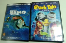 Finding Nemo DVD 2-Disc Set Collectors Edition & Shark Tale Dreamworks Pixar