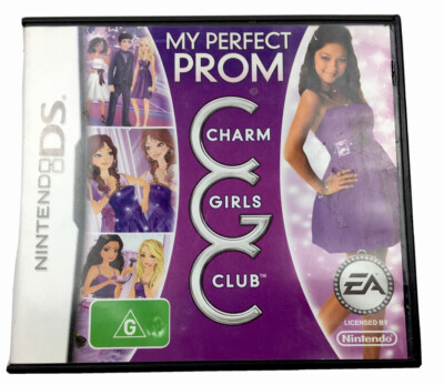 Nintendo DS My Perfect Prom Video Game, Inc Manual & Fold Out Poster