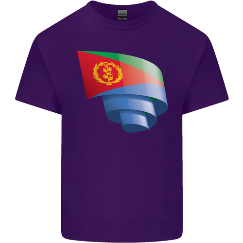 Camiseta torso de algodón con bandera de Eritrea rizada día de fútbol americano para hombre - Imagen 48 de 106