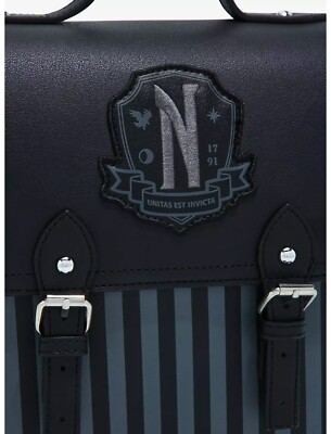 Wednesday Nevermore Academy Mini Backpack NWT & SEALED | eBay display picture 3