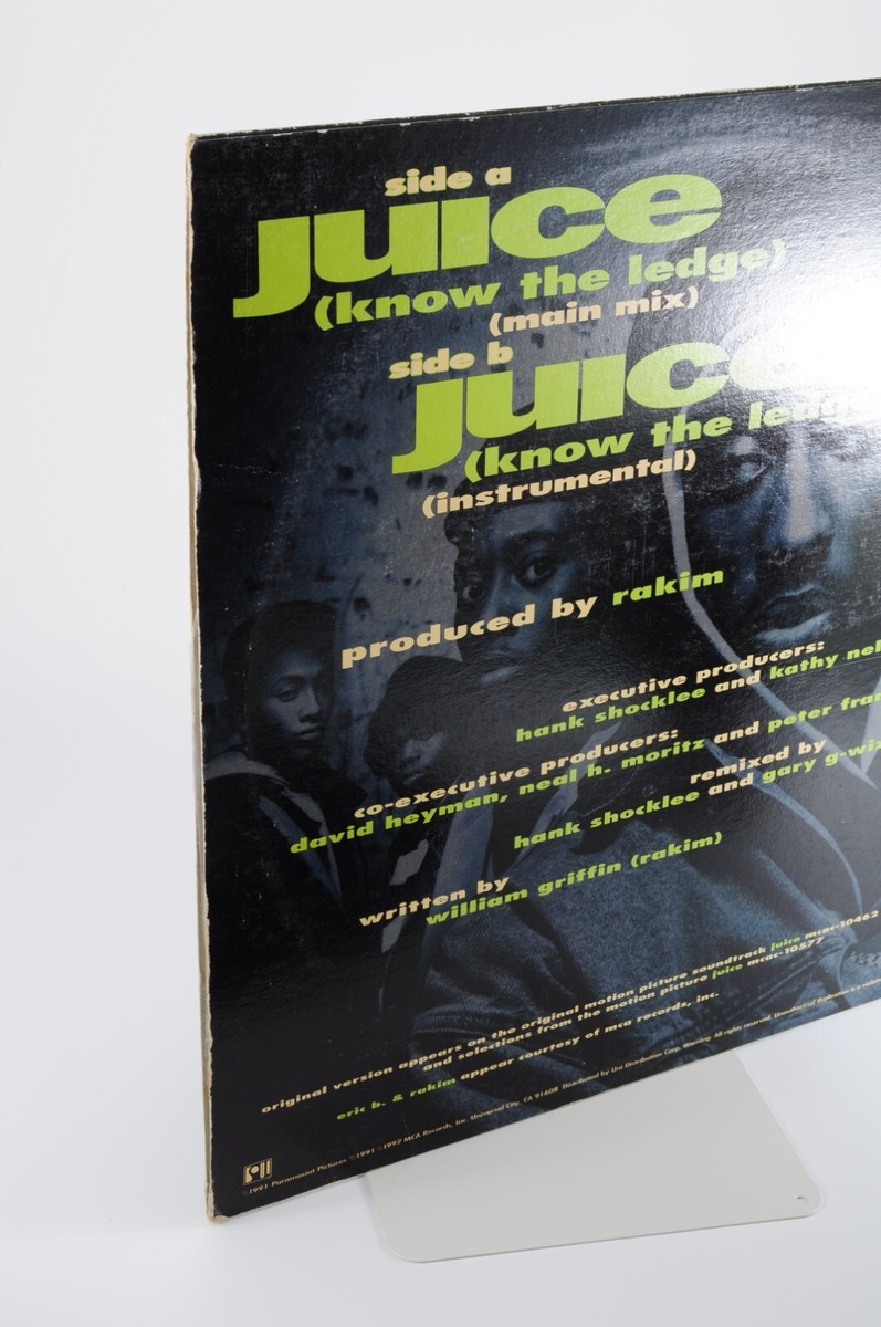 【PROMO CDs】Eric B. & Rakim / Juice Eric B. & Rakim – Juice (Know The Ledge) – Vinyl (7