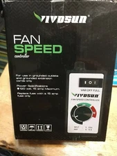 VIVOSUN Variable Vent Fan Speed Adjuster Inline Duct Fan Speed Controller