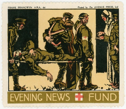 WAR FUND + RED CROSS CHARITY LABELS CINDERELLA etc..WW1 + WW2.. PRICED SINGLY - 第 37/54 張圖片