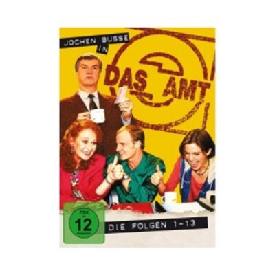 MICHA TERJUNG-SCHMIDT - DAS AMT: STAFFEL 1,FOLGEN 1-13 2 DVD TV-SERIE NEU 
