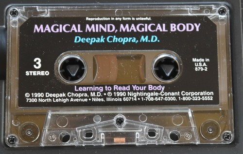 DEEPAK CHOPRA Magical Mind Magical Body 6-Cassette Tape Set w/ Guidebook - Bild 12 von 12