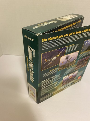 Microsoft Combat Flight Simulator WWII Europa Serie Vintage 2000 Neu Versiegelt - Bild 18 von 20