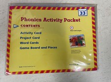 Phonics Activity Packet 33 Reading Word Building Silver Burdett Ginn Grade 1