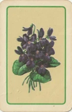 Bunch of Violets, Single Swap Card