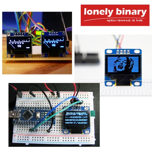 OLED Display 0.96" 128x64 I2C SSD1306 Arduino Uno Mega 2560 Respberry PI ESP32 - Picture 11 of 39