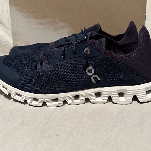 NEW Men’s Size 8.5 M On Cloud 5 Coast Running Shoes Blue Slip On 3M.10530045 - 第 2/11 張圖片