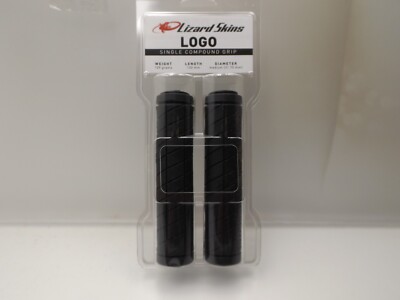 Lizard Skins MTB Single Compound Logo Grip 130MM Mountain Bike Grip-BMX-Cycling