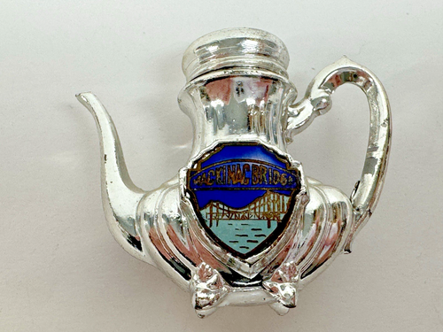 Vintage Mackinac Island Salt & Pepper Shaker Set Souvenir Made in Japan NY - Picture 5 of 14