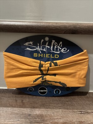 SALT LIFE  Face Shield/Gaiter Orange - NEW - Youth OSFM