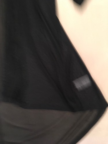 Lularoe Cardigan Avvolgente Drappeggio Elegante Trasparente Nero Piccolo Donna - Foto 2 di 4