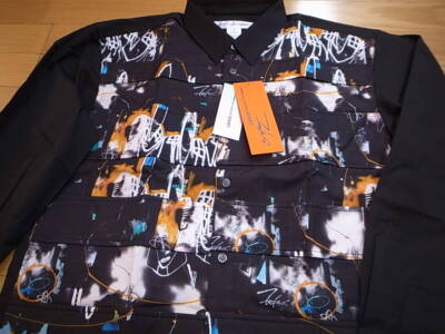 FUTURA x COMME des GARCONS SHIRT Black L New W28040-1 CDG FUTURA x COMME des GARCONS SHIRT Black L New W28040-1 CDG
