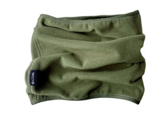 Coal Polar Fleece Neck Gaiter in Moss Green Ski Snowboard Brand New