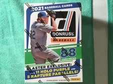 2021 Panini Donruss MLB Baseball BLASTER Box- Brand New Factory SEALD