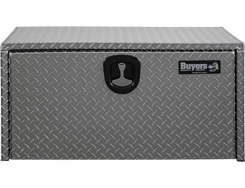 Buyers Diamond Tread Aluminum  18" X 18" X 30" Underbody ToolBox - 1705103 - Picture 3 of 5