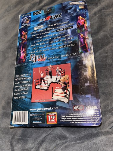 WWF LITA FATAL 4 WAY Jakks Wrestling Figure Total Scan Collectors Edition NIB - Picture 16 of 24