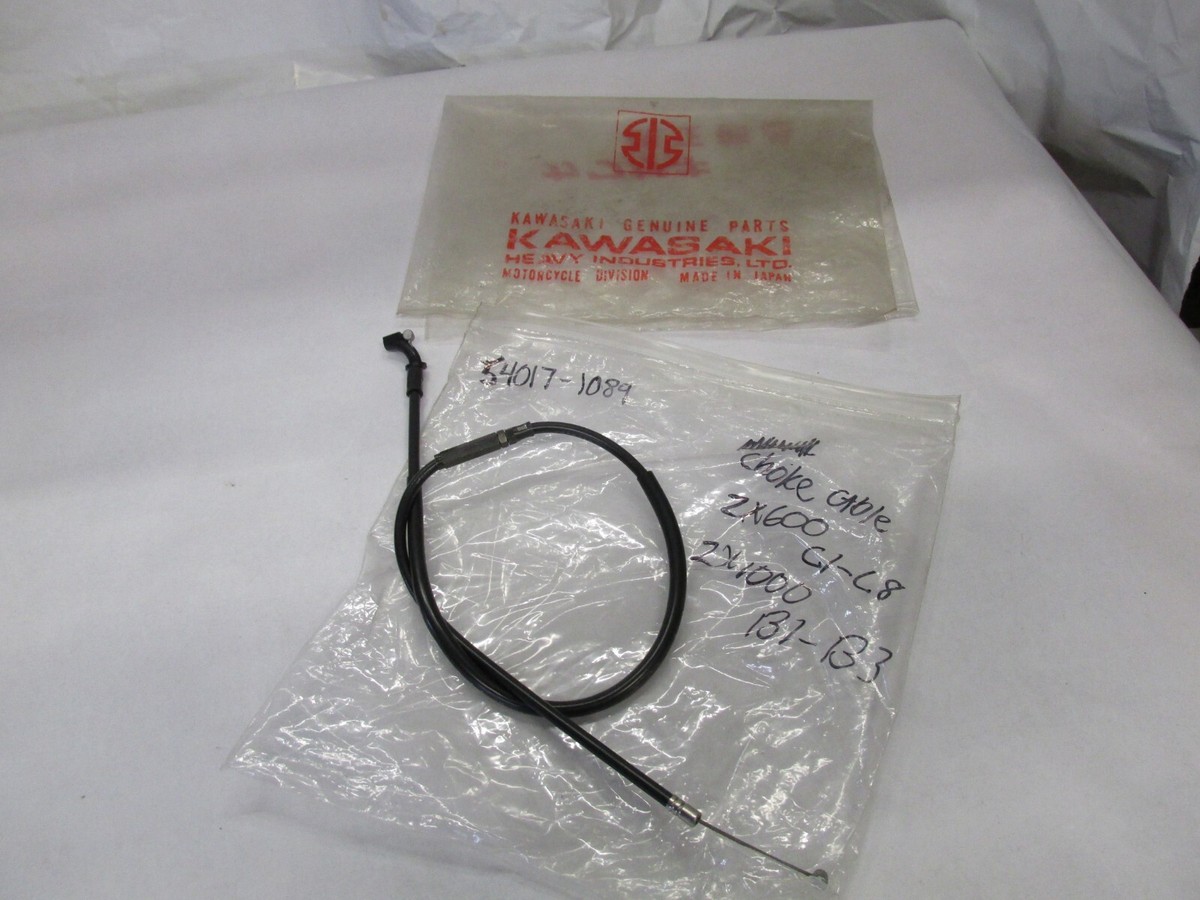 10個 NOS KAWASAKI ZX10 ZX1000 ZX1200 ZX600 ZX6 STARTER CABLE