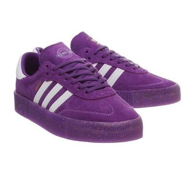 adidas samba violet