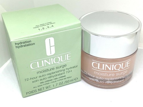 CLINIQUE MOISTURE SURGE 72 HORAS HIDRATANTE AUTO-REPOSICIÓN GEL-CREMA CAJA 1.7oz - Imagen 2 de 12