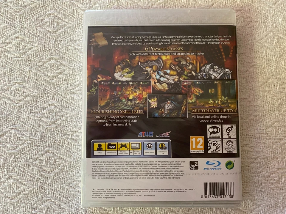 Dragon's Crown PS3 - UK PAL New Sealed - High Quality Packing - Tracked - Image 4 of 4