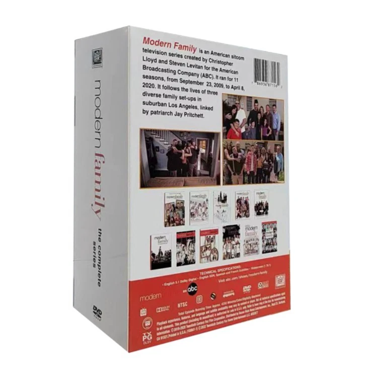 Modern Family Complete Series Season 1-11 (DVD,34-Disc Box Set ) Foto 2 de 2